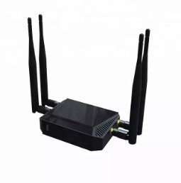 MT7620A 4G LTE Home WiFi Routers Warna Hitam Praktis 300Mbps
